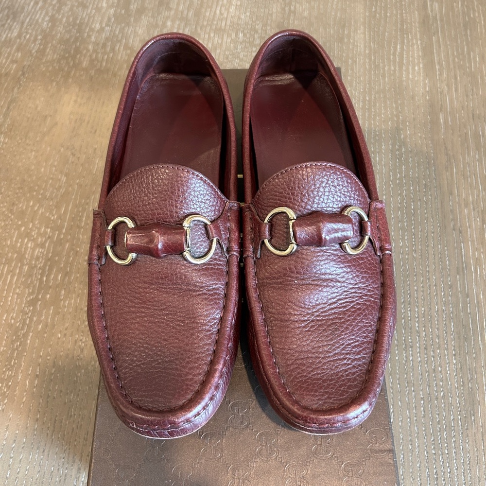 Gucci Leather Moccasins/Driving Loafers